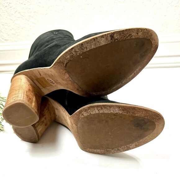 M. Gemi The Finezza Black Leather Ankle Boots - Picture 13 of 13